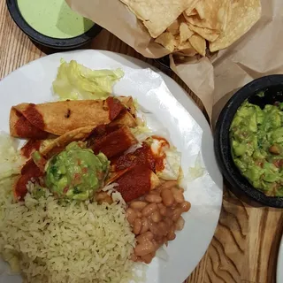 1 Plain Potato Taquito ALC (no toppings)