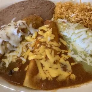 Enchilada trio - delish