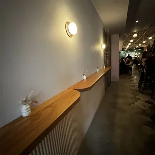 sushi and sashimi, interior