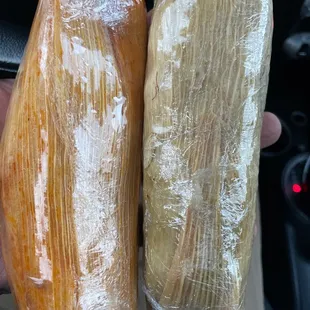 Pork &amp; Chicken tamales
