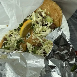 Tacos asada