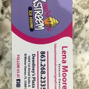 Business card