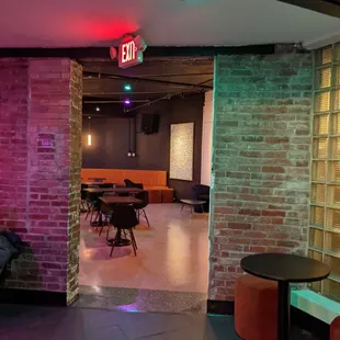 Back room for more seating