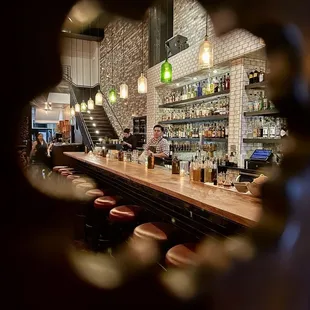 Bar area