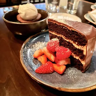 Chocotorta chocolate cake, dulce de leche, whipped cream $11