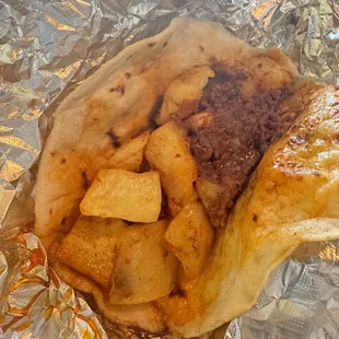 Chorizo &amp; Potato Taco
