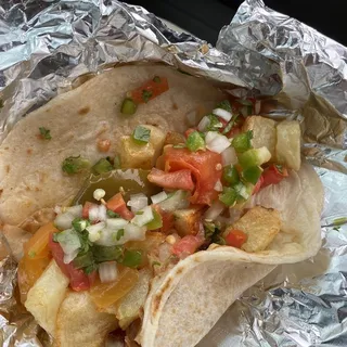 Papas Rancheras Taco