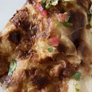 The tortilla was super soggy .