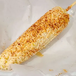 Elote (Mexican street corn)! Really good!