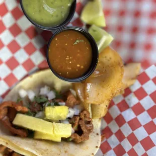 tacos, food