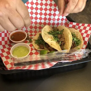 Ribeye tacos