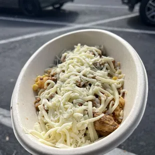 Chicken Bowl no sour cream