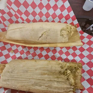 Chicken tamales