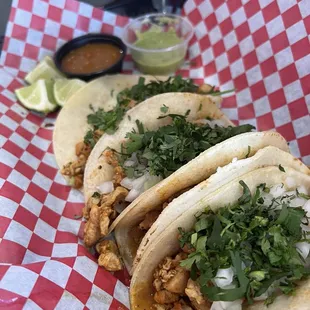 Chicken tacos