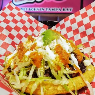 One of the many favorites at Lolis: El Sope