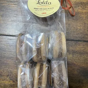 a bag of lolitaa cookies