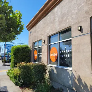 Signage on El Camino Real and another entrance