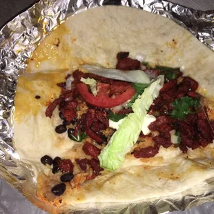 al pastor burrito