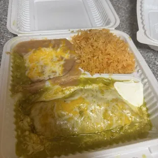 Shredded Chicken Enchilada