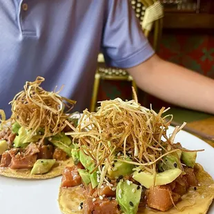 Tuna Tostadas