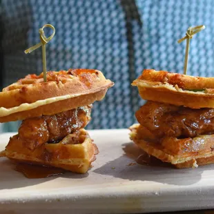 Honey Butter Chicken Sliders