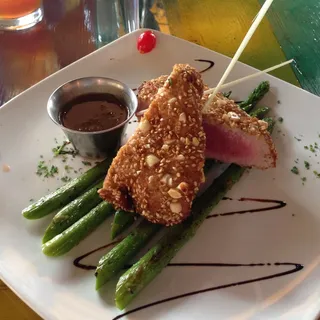 Sesame Peanut Crusted