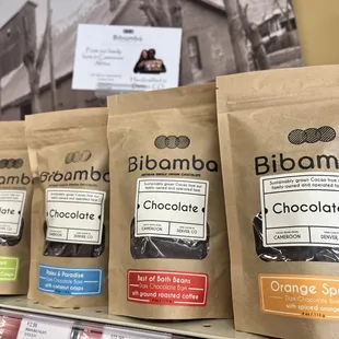 a variety of chocolates