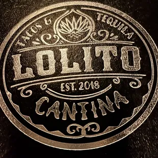 a closeup of the logo