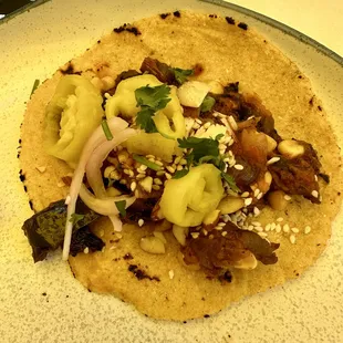 Mixed Mushroom Taco