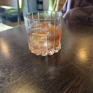Bourbon old fashioned