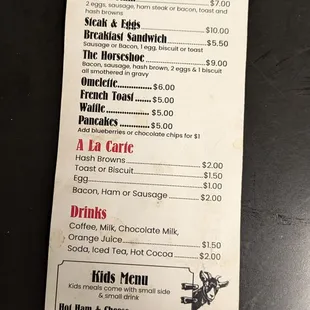 Menu 10/2024