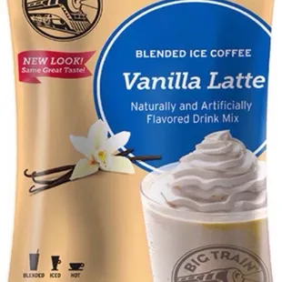 a close up of a bag of coffee