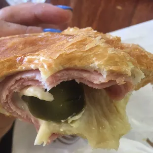 Ham &amp; cheese with a lil jalapeño!