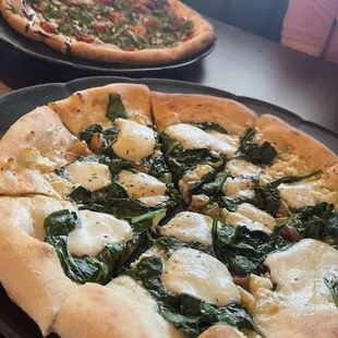 The Blitz and Caprese Balsalmic pizza
