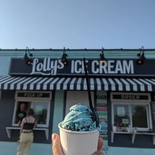 Cookie Monster Ice Cream