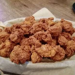 Fried gizzards
