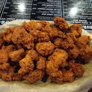 Fried Gizzard appetizer.