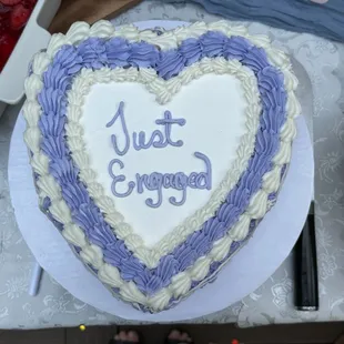 Engagement Party Cake
