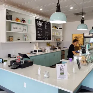 Quaint interior. #nationalicecreamday