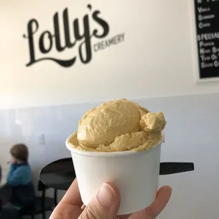 Pumpkin icecream