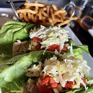 Tacos without a shell. Lettuce suffices.