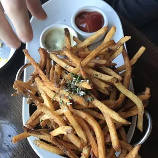 Smoked Sea Salt &amp; Rosemary Fries