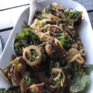 Fried Brussels Sprouts Fish Sauce