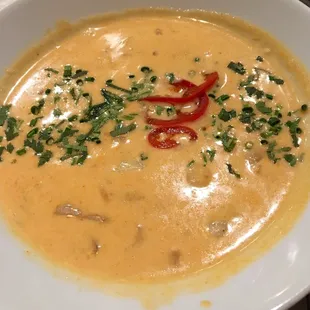 Seafood Coconut Curry Soup