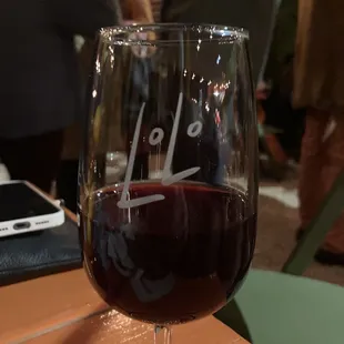 Cute branded glasses!