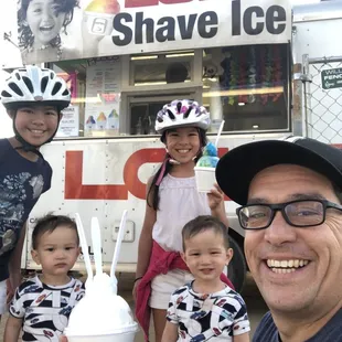 Lolo Shaved Ice!  YES PLEASE! First time but not our last!
