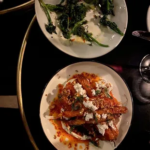 Broccolini and carrots