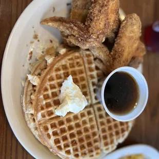Chicken &amp; waffles