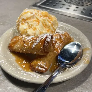 Peach Cobbler Rolls