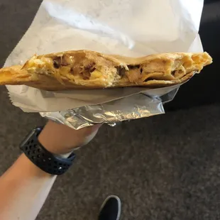 Chicken teriyaki crepe